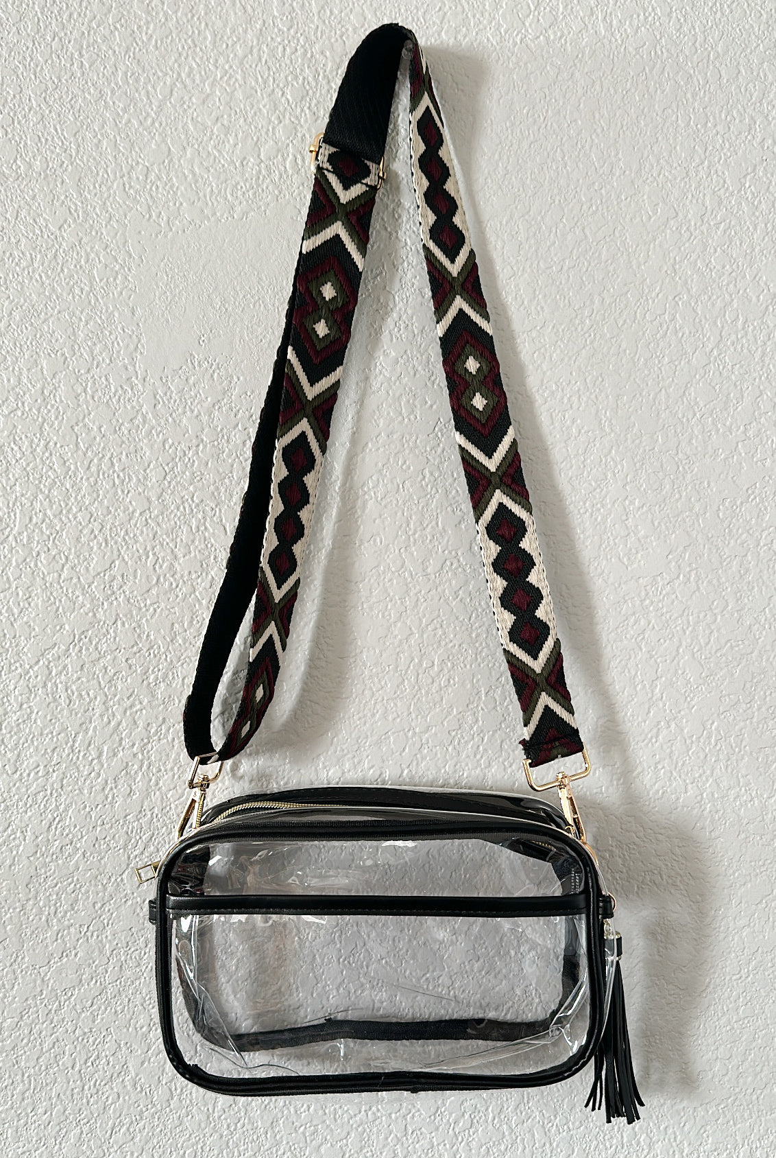 Leah Clear Crossbody