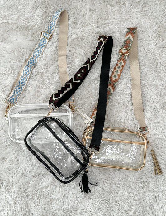 Leah Clear Crossbody