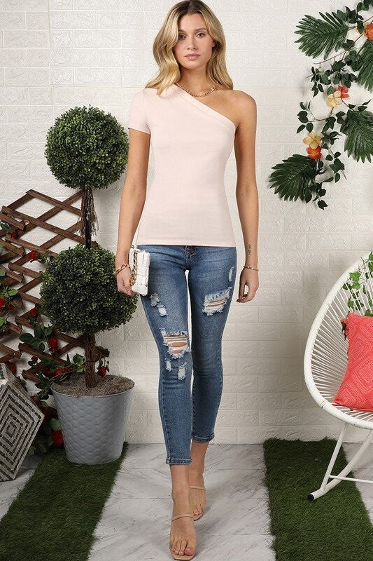 Rosie One Shoulder Top