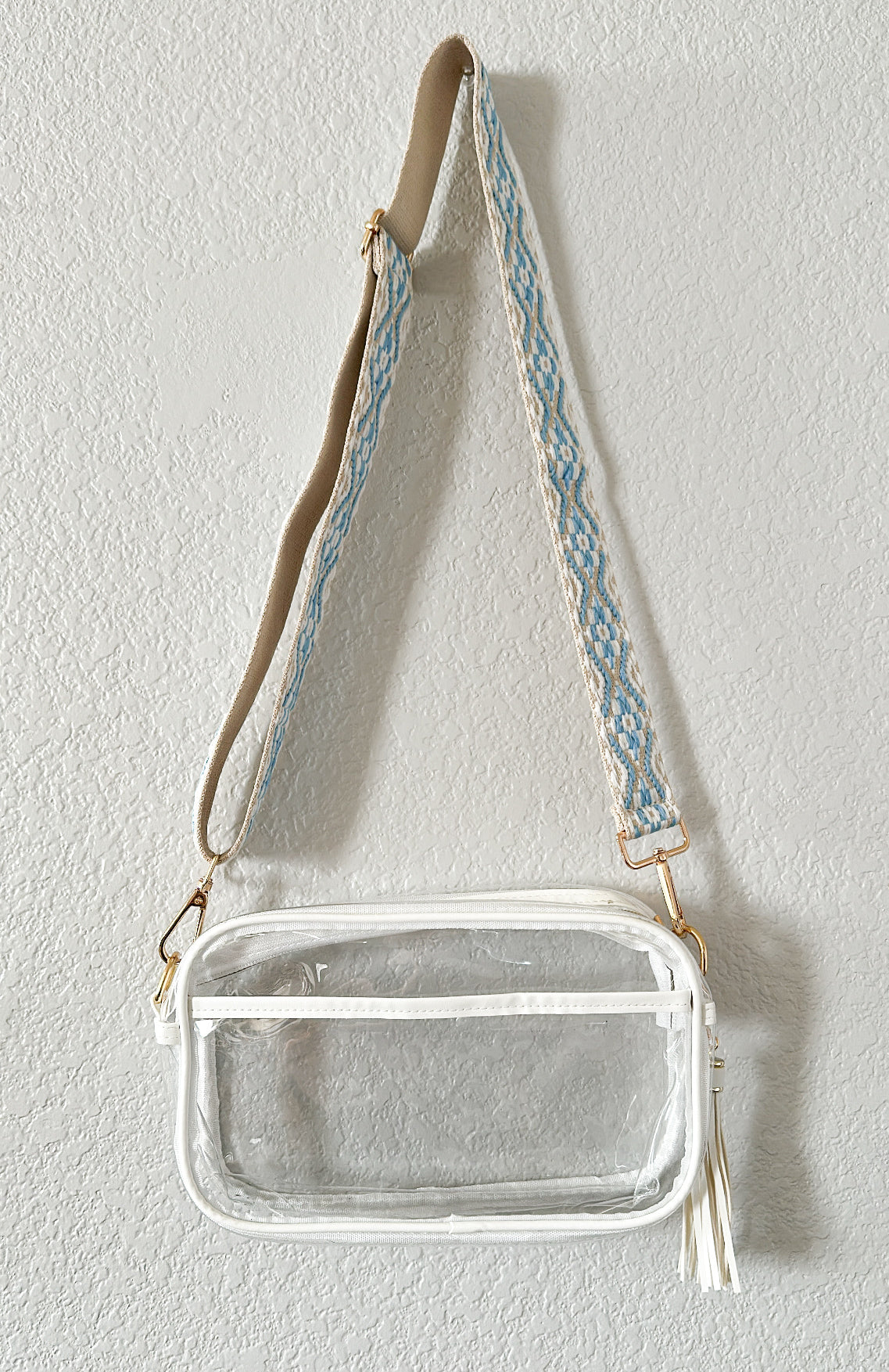 Leah Clear Crossbody