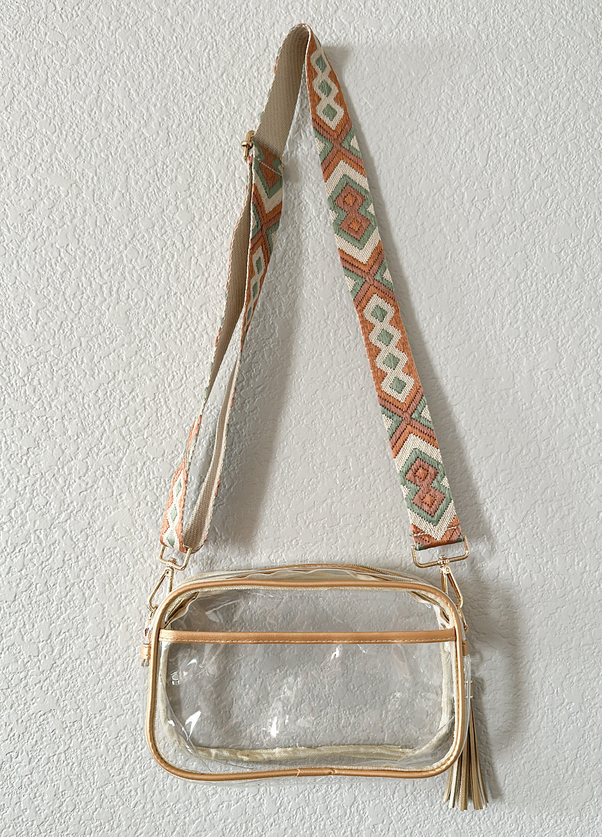 Leah Clear Crossbody